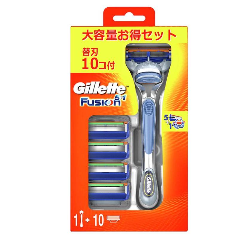 fusion 5 1手动剃须刀 10个替换刀片