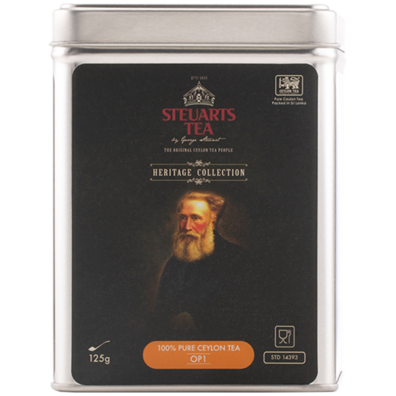 Steuarts Tea 锡尔德  原装进口锡兰红茶 OP1  125g 1罐