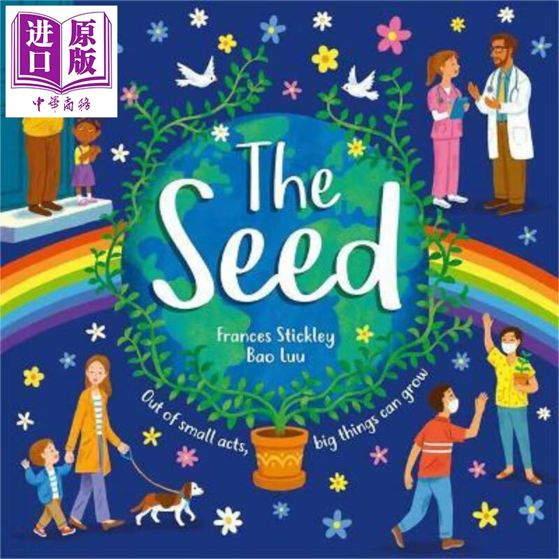 bao luu:the seed 种子 英文原版进口少儿儿童亲子绘本3-6岁