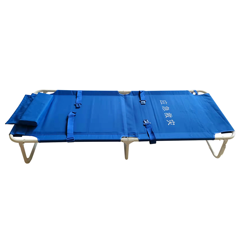 鸣固 应急救灾便携式折叠床简易陪护床单人床救灾床 185*70*35cm