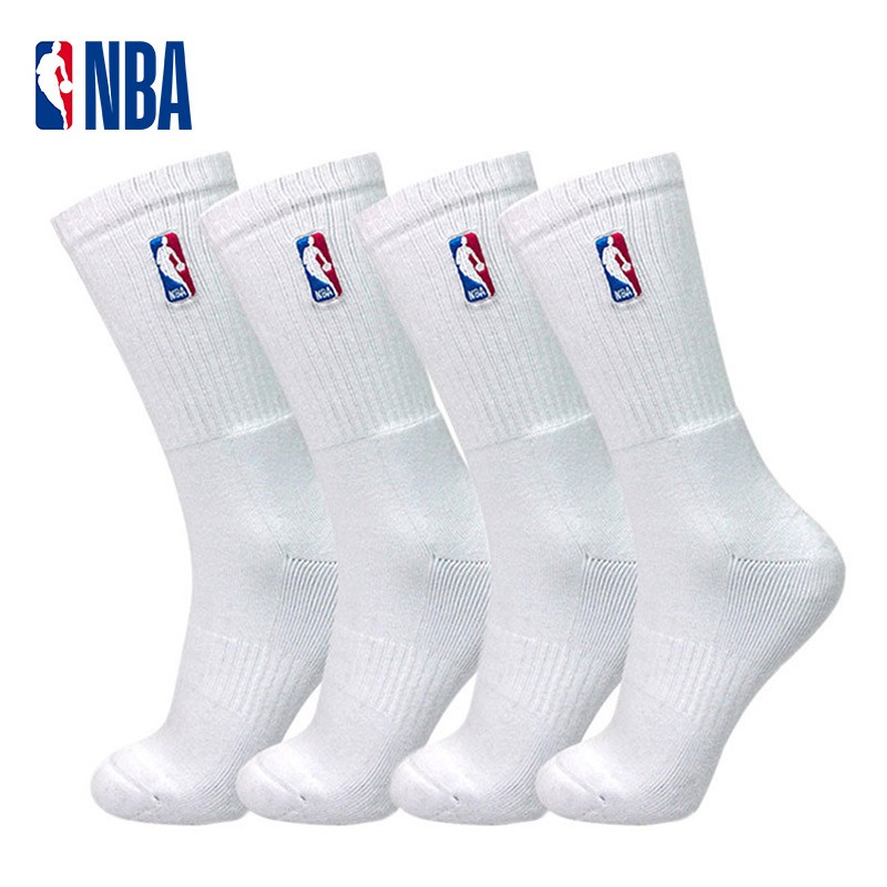 NBA篮球袜子男士休闲运动长筒秋冬加厚毛圈高筒运动训练运动袜2双怎么看?