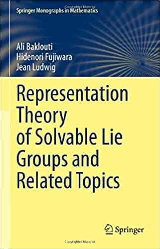 预订 representation theory of solvable lie groups and