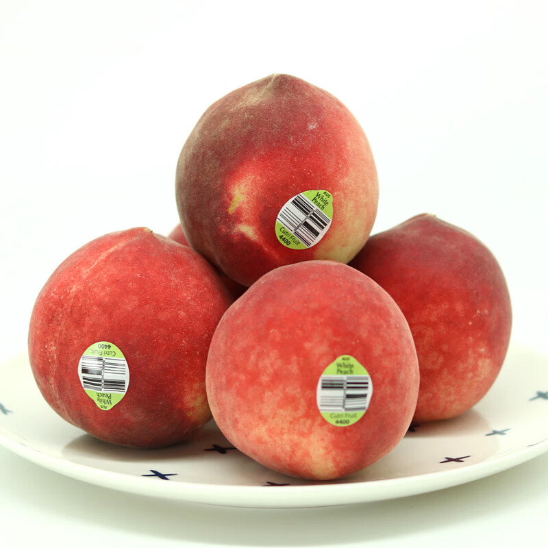 千朵云澳洲进口水蜜桃毛桃新鲜水果桃子高端送礼 6枚装