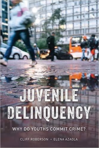 预订juvenile delinquency: why do youths commit crime?