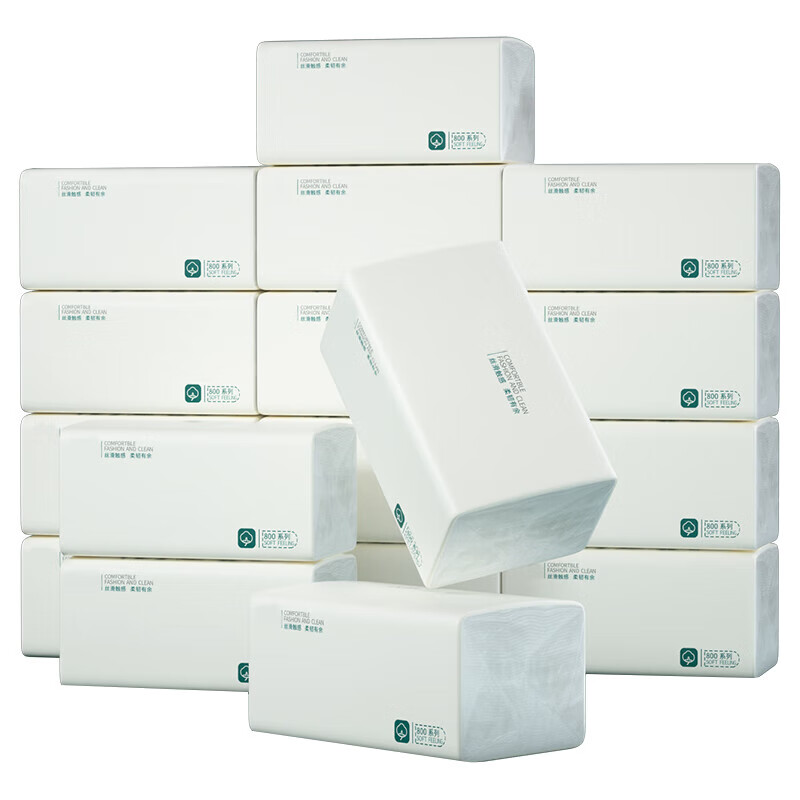 天微素雅鹅黄色大包抽纸加量加厚4层270张家用可湿水柔韧亲肤包邮 1大包【专享活动】