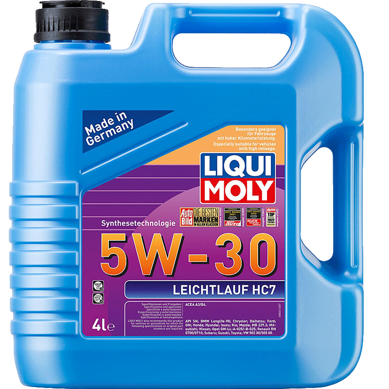 LIQUI MOLY 力魔 雷神系列 HC7 5W-30 SN级 全合成机油 4L