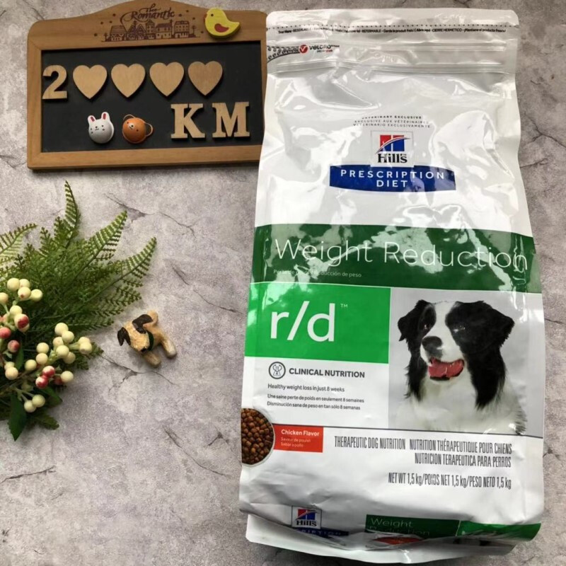 【店铺推荐】希尔斯rd狗粮r/d健康减重1.5kg/8.5磅/27.