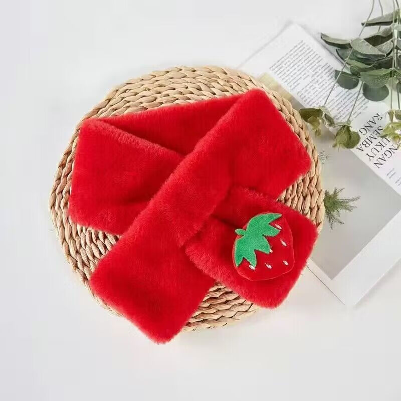 欧瑾儿童围巾可爱小女孩男宝宝时尚百搭儿童围脖护颈婴儿幼儿园围巾