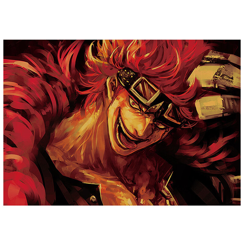 动漫墙贴宿舍卧室装饰挂画贴纸路飞海报索隆海报 a086 海贼王基德海报