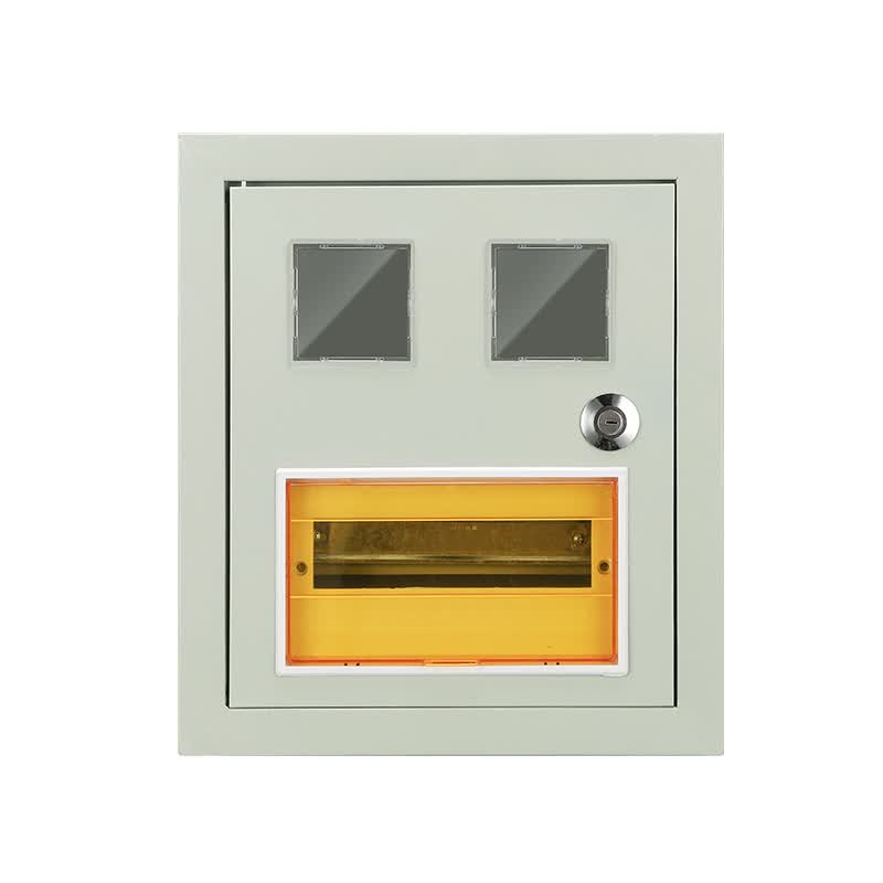 pz4二户0单相电表箱2户配电箱dz47导轨安装家用明装单c45暗装入墙