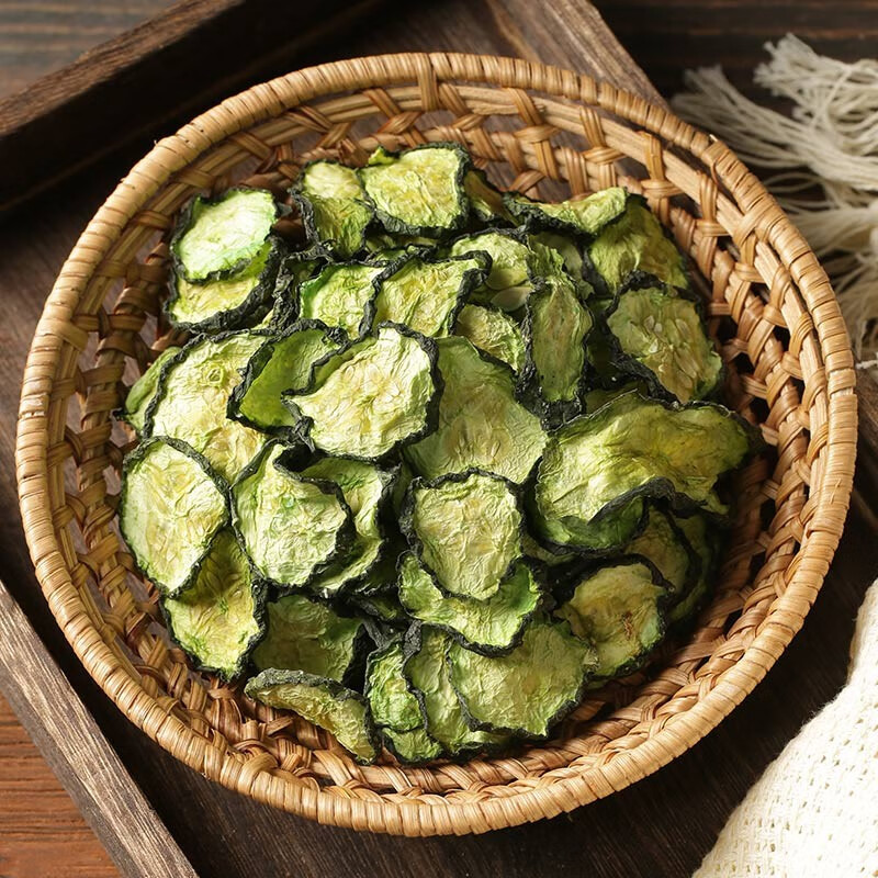 妧茹枂芊黄瓜干片农家东北干货青瓜自制脆咸菜干菜类脱水蔬菜 净重200