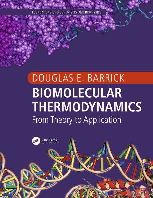 预售 按需印刷 biomolecular thermodynamics