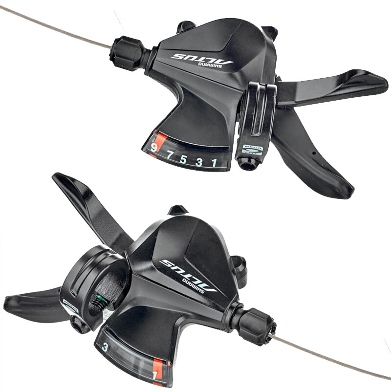 禧·玛·诺altusm2010指拨9速27速山地自行车分体变速器m3100拨杆370