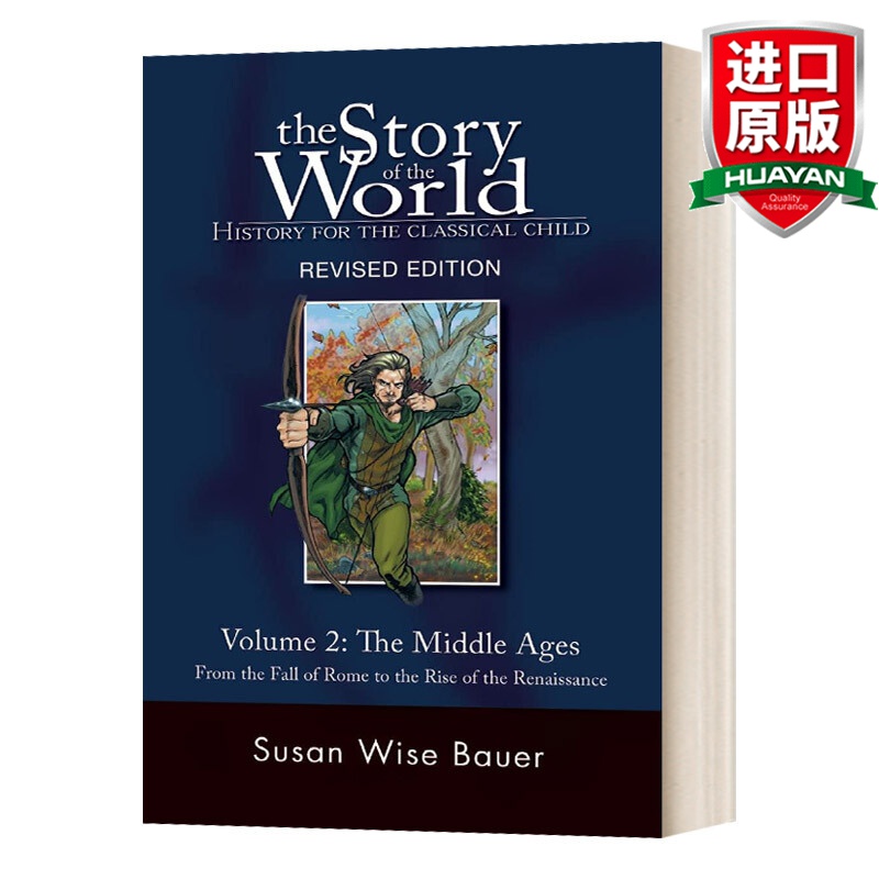 The Story of the World Vol 2: The Middle Ages 英文原版 世界的故事第2卷 中世纪 美国中小学历史教材 英文版 进口英语原版书籍