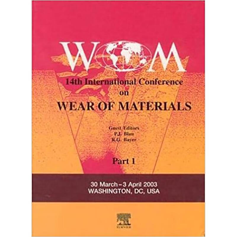 预订Wear of Materials