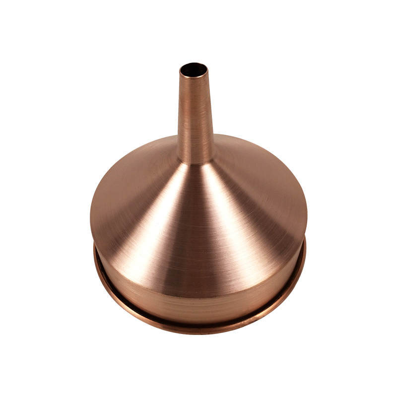 邦之丝五金可定制防爆铜油漏子铝油漏斗一体成型带盖油漏子加油站专用