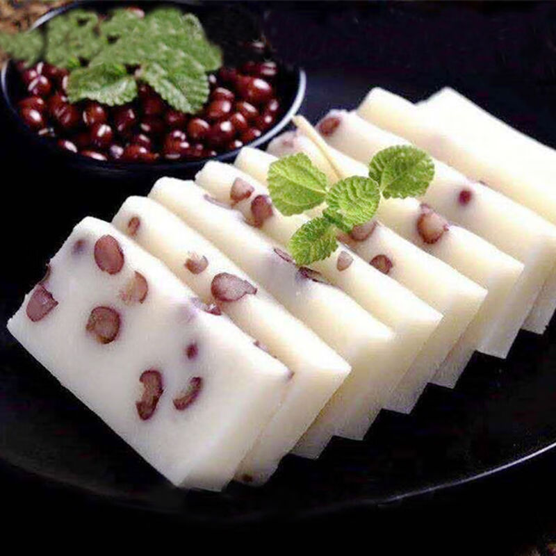 古蜀味道红豆山药糕粗粮糕点酒店凉菜饭店冷盘餐饮特色小点心甜品美食