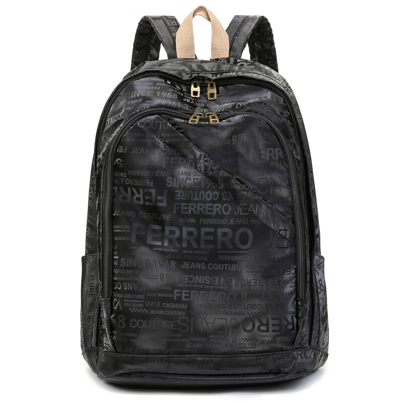 olevo潮牌双肩包男士大容量日系电脑背包女初中高中生旅行包大学生