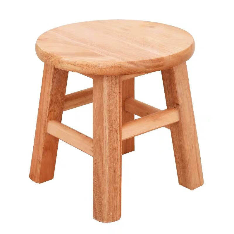弘印小凳子家用木凳子小板凳原木实木小圆凳子家用凳木头凳木板凳换鞋