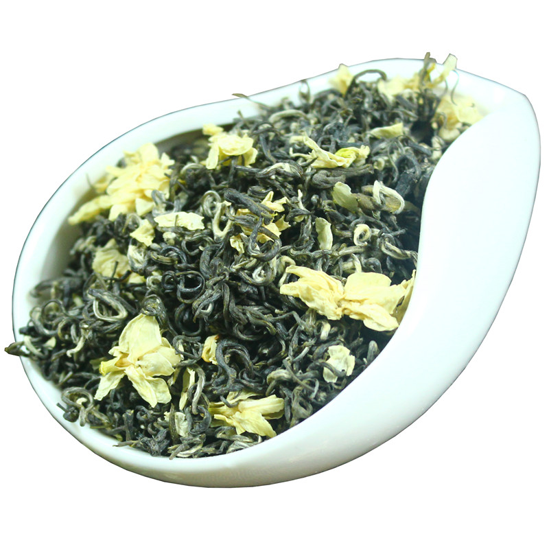 宸芃四川茉莉花茶蒙顶山2023新茶飘雪茶叶碧潭浓香型散装250g