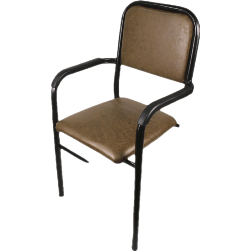 黎尧全自动麻将椅棋牌椅子办公椅电脑椅家用休闲网布椅四脚职员会议椅 特惠新扶手科技皮【4张起发】 钢制脚  固定扶手