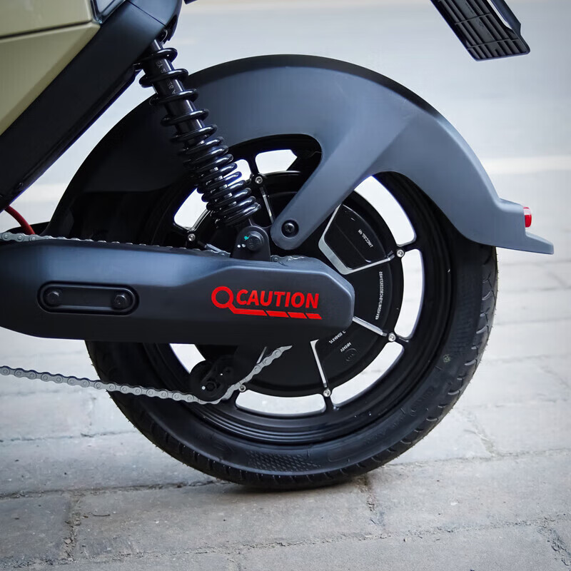 塔克尔适用于u2贴纸hf车贴创意caution字母适合新uqi  u2贴纸后摇 左