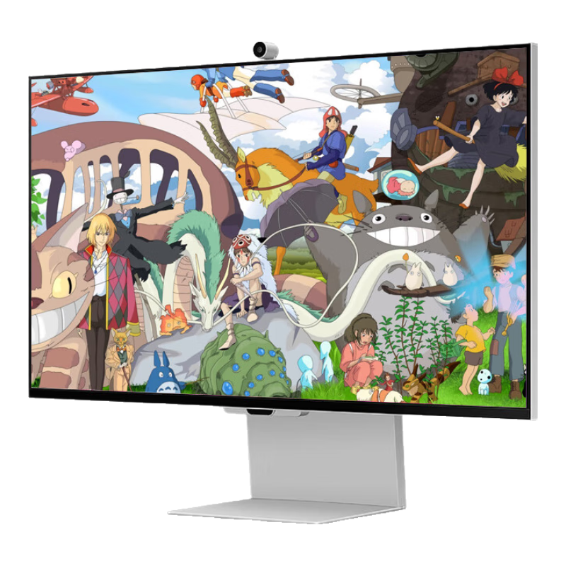 三星（SAMSUNG）27英寸 5K IPS 218ppi 雷电4接口 智能校色 99% DCI-P3 彩通认证 旋转升降 S90PC显示器 S27C900PAC