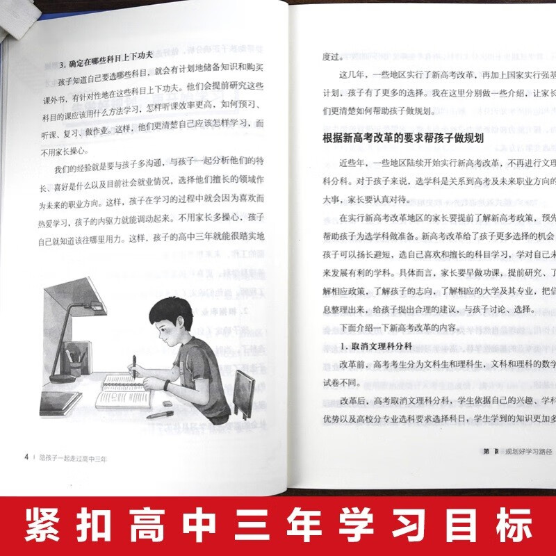 陪孩子一起走过高中三年（高效学习法 培养学习方法）详情图