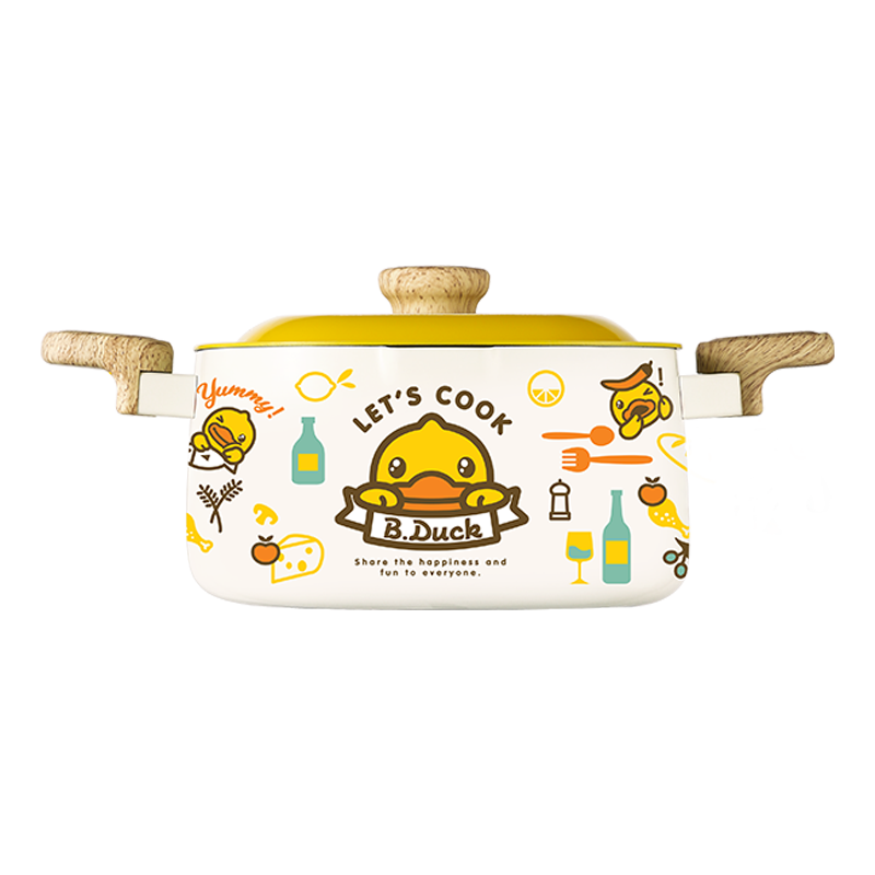 ����� С��Ѽ���� 22cm ��ճ�� ˫������ ȼ�����¯ͨ��