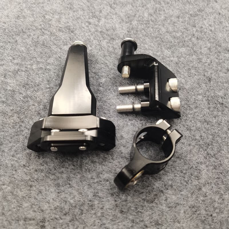 糖片片适配适用摩托车风450sr 改装钛尺配件阻尼器支架摩托车前减震