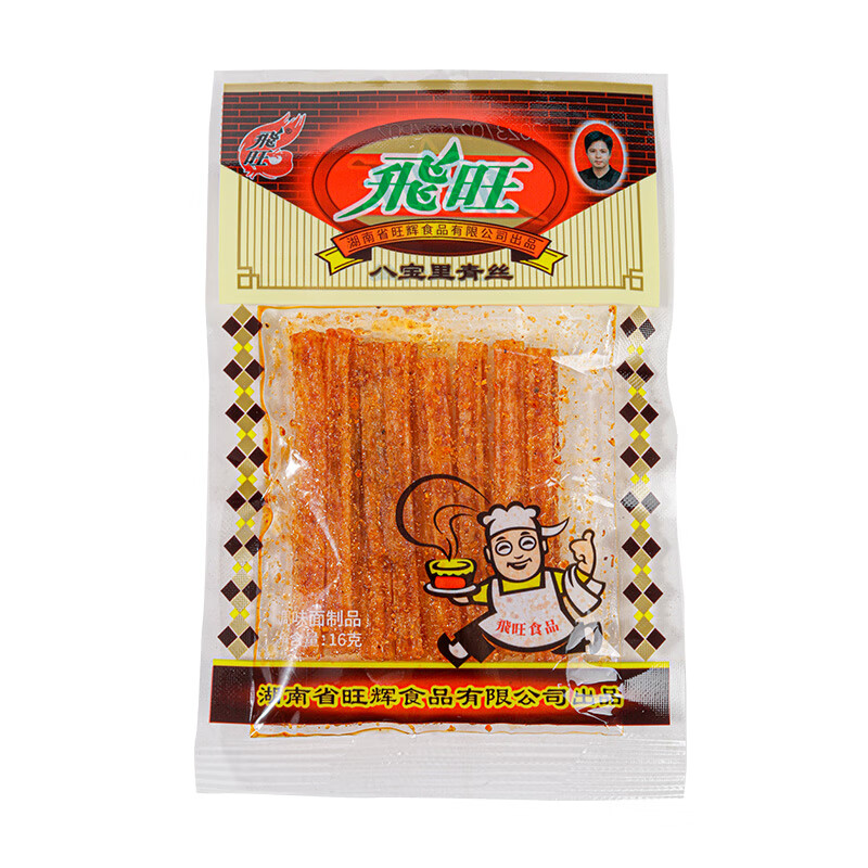飞旺湖南特产辣条武汉八宝里青丝怀旧5毛钱校园零食小吃儿时经典 飞旺