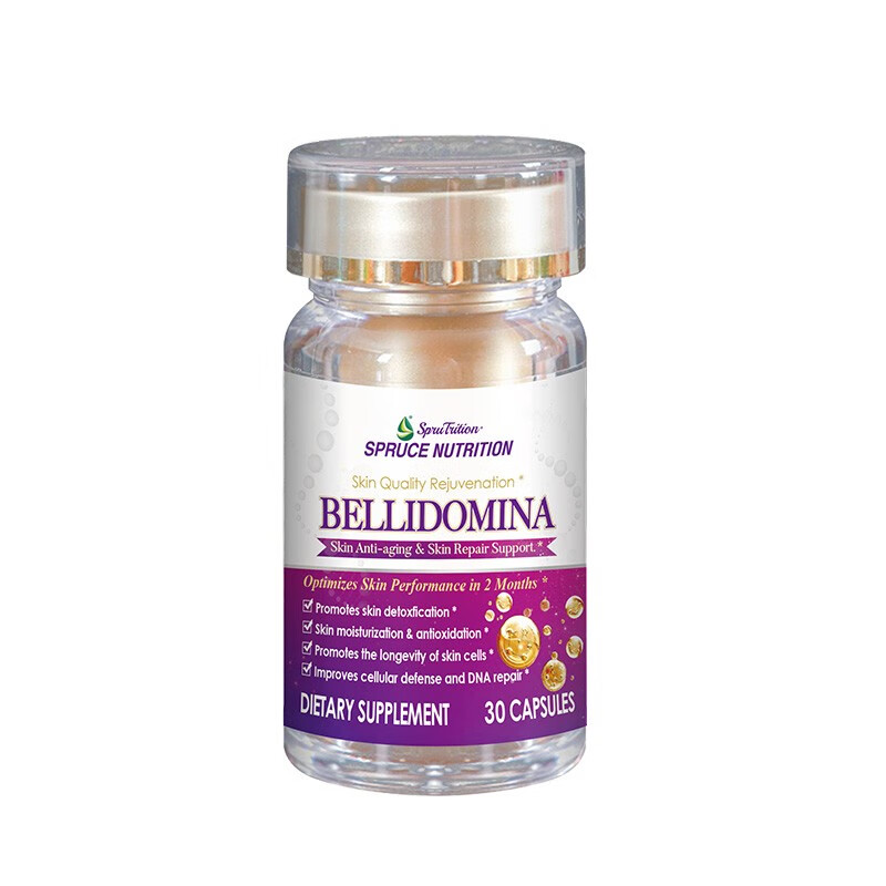 SPRUTRITION美国SPRUCE云杉专利美白抗糖黄金素排毒修复改善肌肤 1瓶装