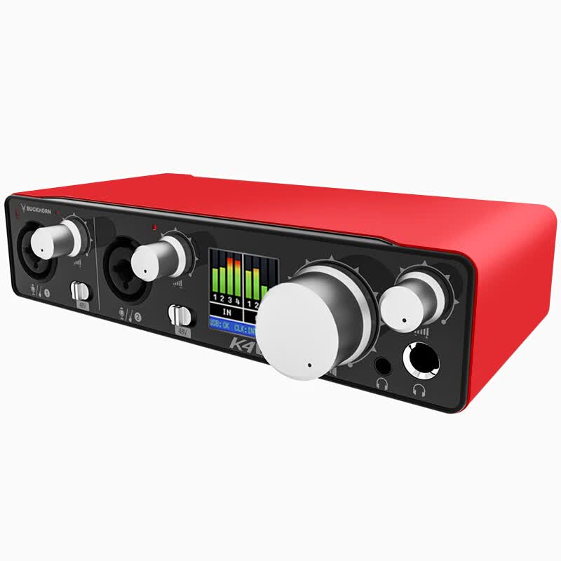 Buckhorn跳羚k4mk2声卡USB外置声卡手机电脑网红主播录音直播K歌通用怎么看?