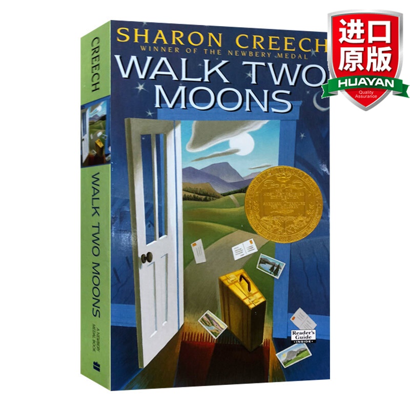 Walk Two Moons 英文原版 印第安人的麂皮靴 纽伯瑞金奖 英文版