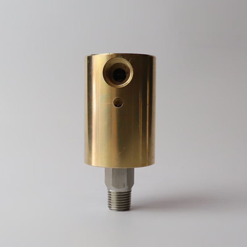 耐磨高速360度万向冷却水铜h型旋转接头双向hd hs25 32水管40 耐磨1分