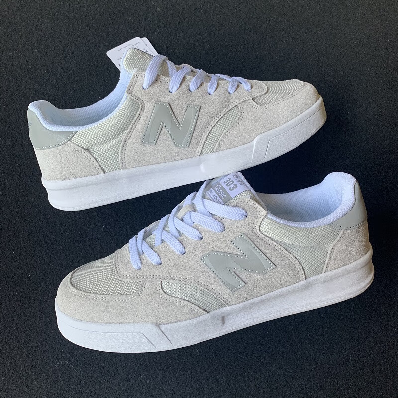 中新百伦伍兹新款新百伦女鞋303运动板鞋男鞋耐磨校园学生时尚情侣