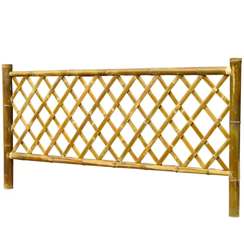 庭院围墙围鸡围网碳化日式栏杆菜园门景区护栏 烧火处理(尺寸都可做)