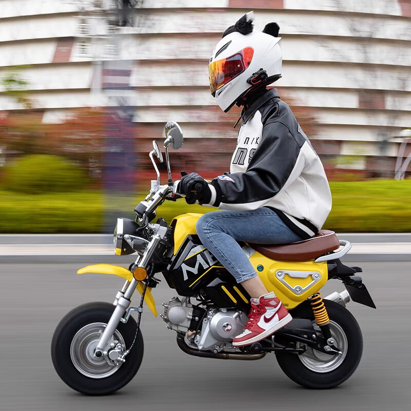 桃路国四电喷50cc小猴子摩托车跑车迷你复古机车燃油公路街跑车可上牌