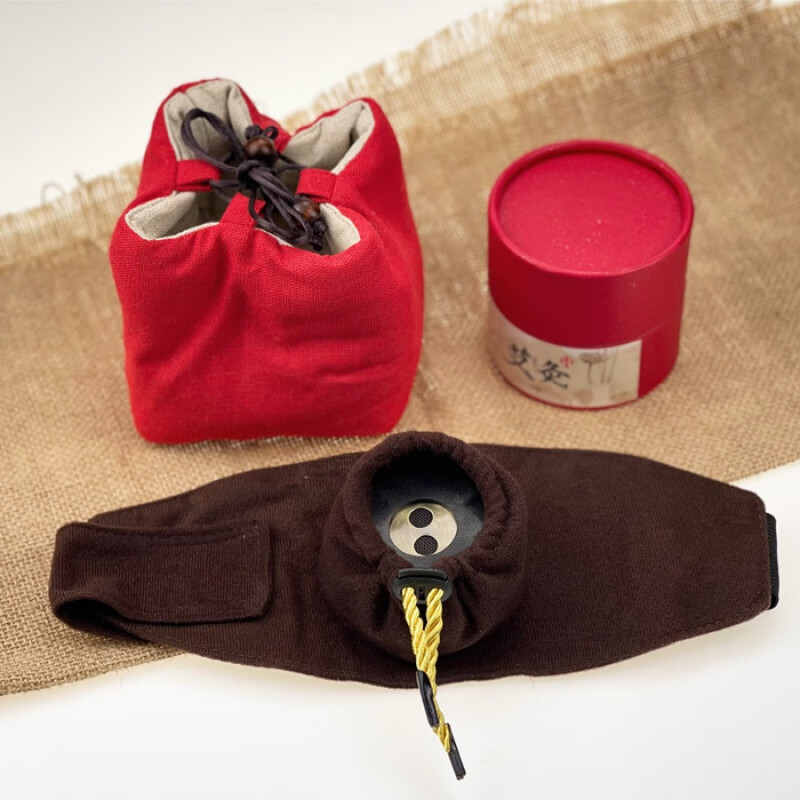 万家便携式颈椎防烫无烟随身灸艾灸盒易臻大观 随身灸套装(含无味空心