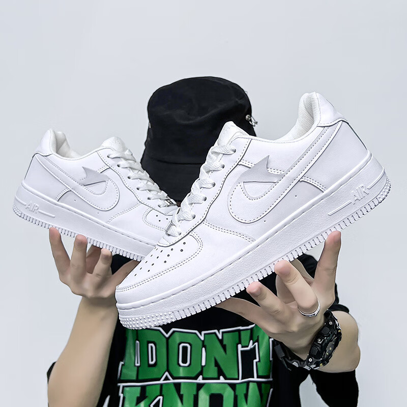 avrxaj空军一号休闲板鞋男女同款运动小白鞋学生百搭旅游鞋网红潮鞋