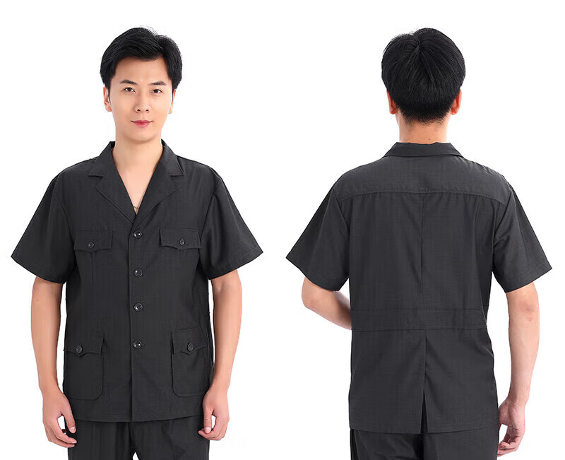 猎阵法院夏季工作服套装书纪公务审判员服装男女款短袖夏裤裙子 男款