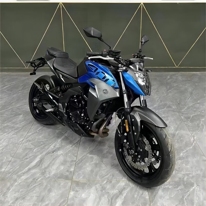 二手cfmoto春风nk400双缸水冷摩托车男街车大排量跑车可上牌过户 蓝色