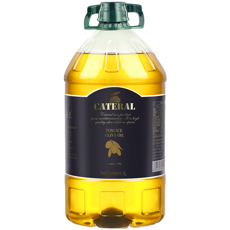 凯特兰 CATERAL 原油进口橄榄食用油5L 高温炒菜桶装家用 189元