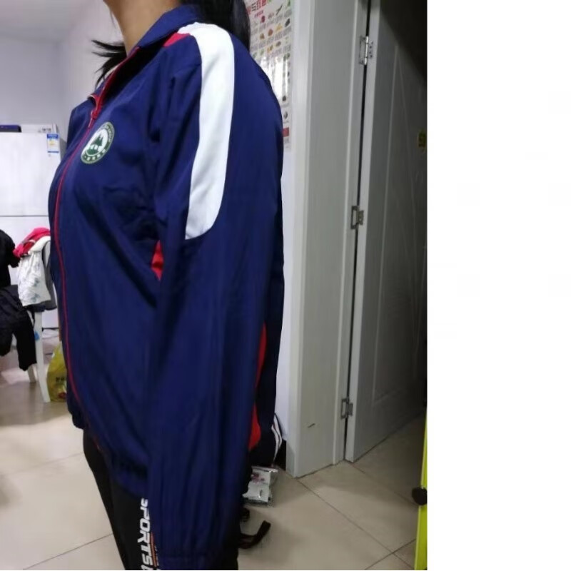 汀晨271校服教育集团外套271教育集团高中秋季校服外套 藏青色 155
