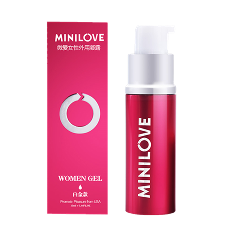 minilove微愛快感增強液女性高謿增加欲望高潮液性冷情趣用品高嘲潤滑液水 女士外用高潮凝露白金款10ml
