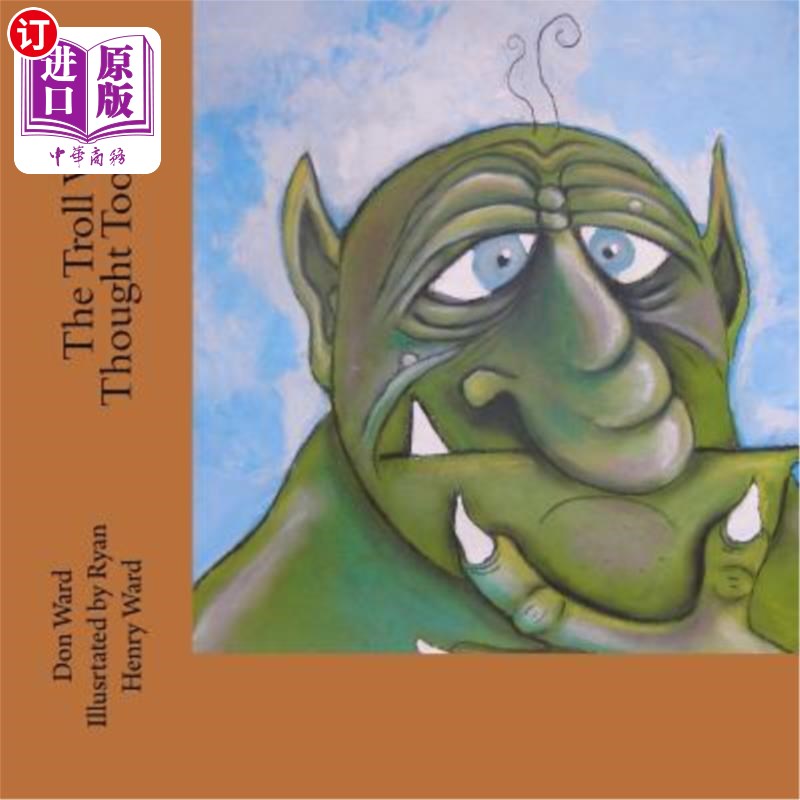 海外直订the troll who thought too much 想得太多的巨魔