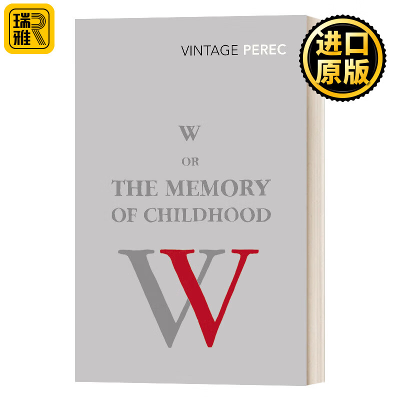 进口原版 w or the memory of childhood w或童年回忆 乔治·佩雷克