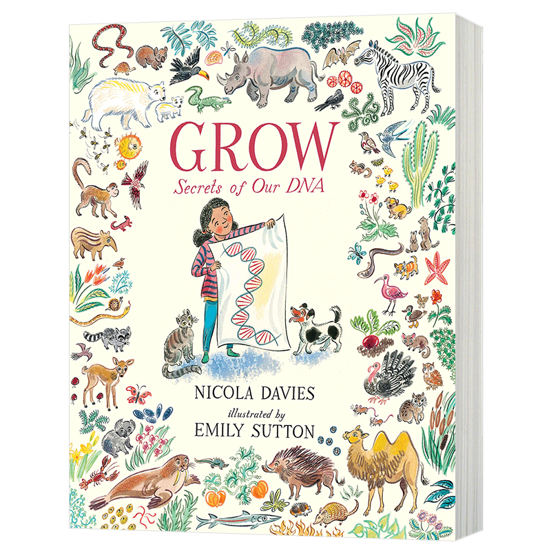 成长 我们的基因秘密 grow secrets of our dna emily sutton 英文版