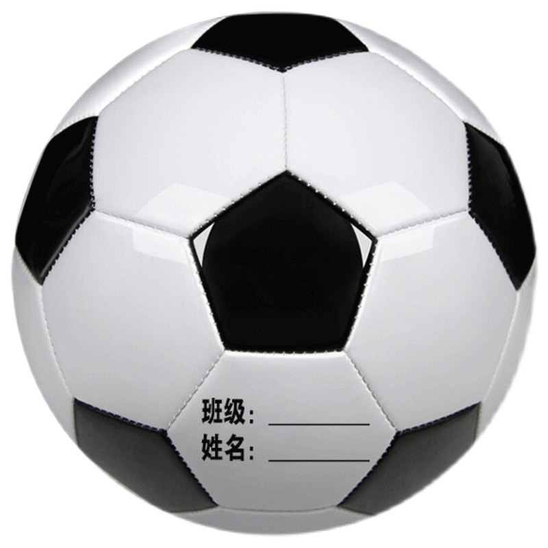 泰瑞格3号足球幼儿园童定制签名4号小学生训练足球中考机缝5号 3号儿童黑白签名款1-6岁 无赠品