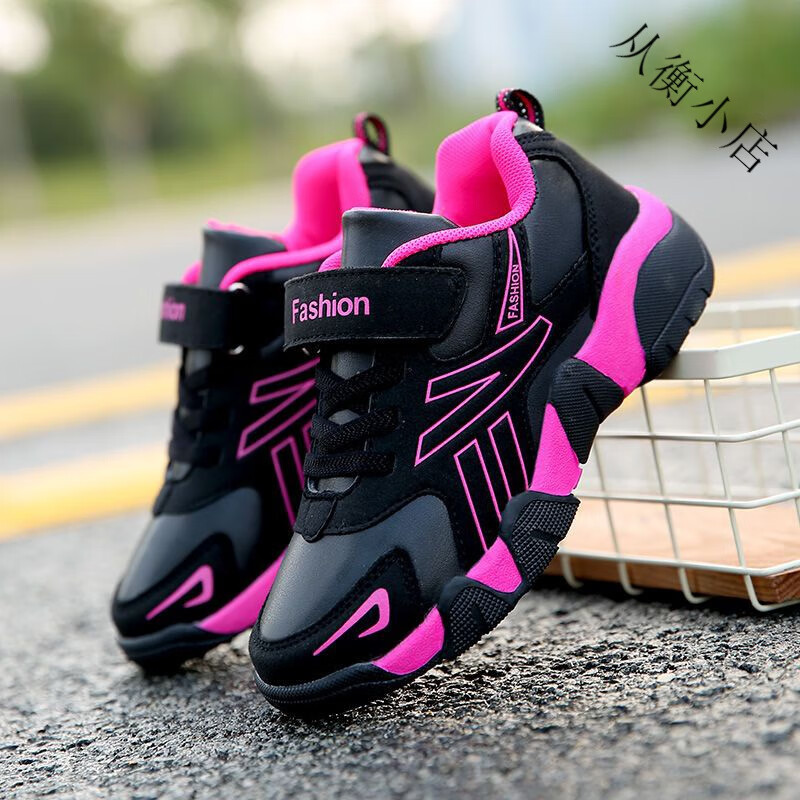 安誻12女童运动鞋2024新款网面6小学生9岁儿童鞋子女孩5女童鞋春秋款8